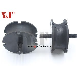 Sturdy Small Rubber Bobbin Mounts Anti Vibration Smooth Surface