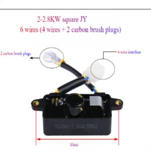 2kw 3kw Generator Spare Parts AVR Generator Voltage Regulator With Aluminium