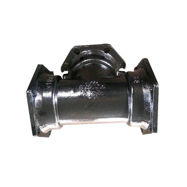 C153 Class 350DI Cast Iron Pipe Fittings Ductile Iron Tee Hex Mechanical Joint