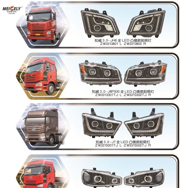Quality Original Good Quality Truck Headlight Rear Light For Faw J6P JH6 J7 wholesale