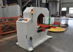 Non Pre Stretch Automatic Tape Wrapper , Tape Packing Machine With Belt Conveyor