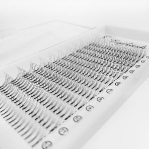 Natural Black Premade Volume Fans Customized Package 8 - 18mm Length