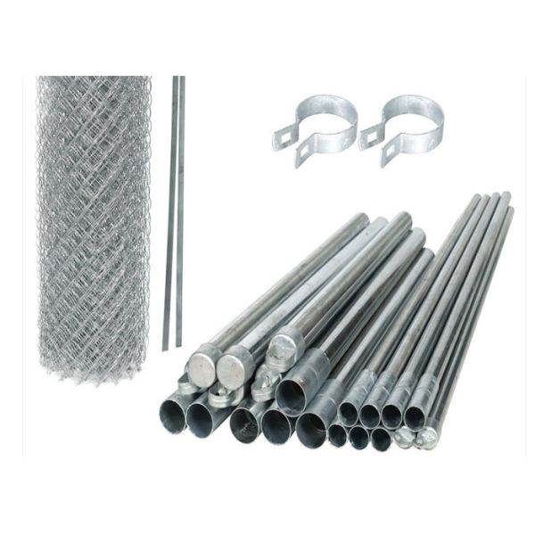 9 Gauge 5*5cm 6 Feet Chain Link Fence Galvanized Diamond Mesh Wire For Farm