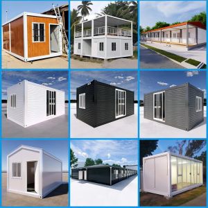 Fast Assembly Connected Column and Beam Container House Affordable for Bedroom