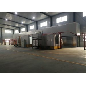 Automatic Recycling PP Large Powder Coating Booth High Efficient