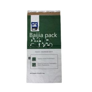 Heat Sealing Multiwall Kraft Paper Bags Customized Thickness And Printing