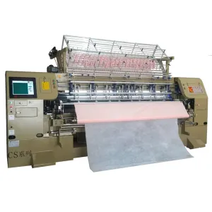 Cheap 3 inch Needle Bar Distance Flatbed Quilting Machine for sale