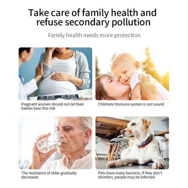 254nm UVC Germicidal Tube Double Sterilized 80W T5 T8 With Smart Sensor