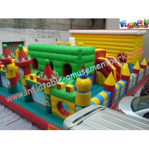 Giant Inflatable Amusement Parks Customized For Events / Festivals