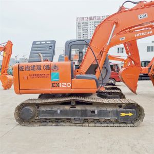 12000 KG Good Condition Japan Original Crawler Chain Used Hitachi EX120-5