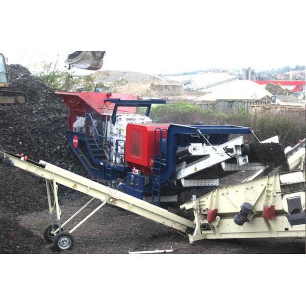 Quality Mining Sand 480t/H Slaked Lime Crawler Impact Crusher wholesale