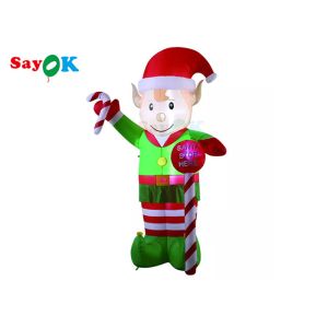 Spirit Giant Inflatable Holiday Decorations 8ft Cute LED Halloween Courtyard