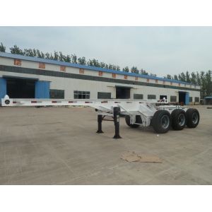 13000X2500X3090 mm Steel 3 Axles Bi-Train Tandem Semi Trailer for Container