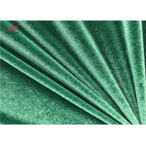 Cheap Plain Dyed Pressed Spandex Velvet Fabric 75d For Skirt Trouser Jacket for sale