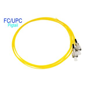 SM FC Fiber Optical Patch Cord Pigtail 0.9mm G657A1 Insertion 0.2 dB Return 55