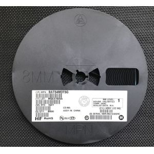 Cheap BAT54M3T5G 30V 200mA Triple Series Schottky Diode with 1V Low Vf 5ns Fast Switching SOT-723 Ultra-Miniature Package High Efficiency Low Leakage AEC for sale