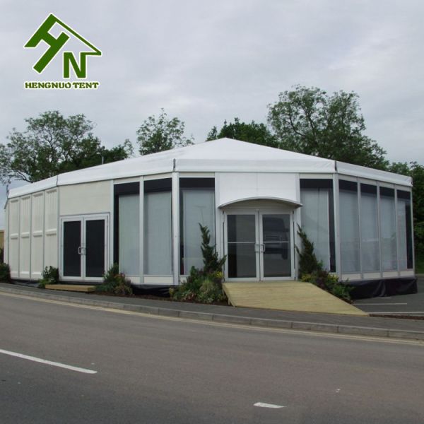 Quality Multi Sided Outdoor Hexagon Shaped Tent Heavy Duty Aluminum Structure wholesale