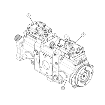 5045477/550434/ 5110317 hydraulic Pump main pump TQ 336GC/336D-C9/TQ336D2L 5511118 5511136 5511135