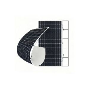 Semi-Flexible 550W Solar Panel - Lightweight, High-Efficiency, BIPV-Compatible for Truck Roof & Commercial Use