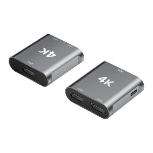 1 In 2 HDMI Splitter At 4K@60Hz HDMI® Repeater For Two Monitors Output