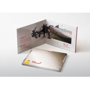 Cheap Customizable Video Brochure Mailer Video Message Card 2.4/4.3/5/7/10 Inch Screen for sale
