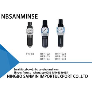 Compressed Air Filter Regulator Lubricator - 10℃ - 60℃ Ambient Temperature