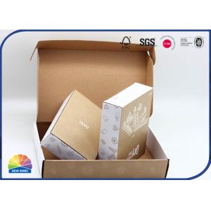 CMYK Customized Corrugated Packaging Box Matt Lamination