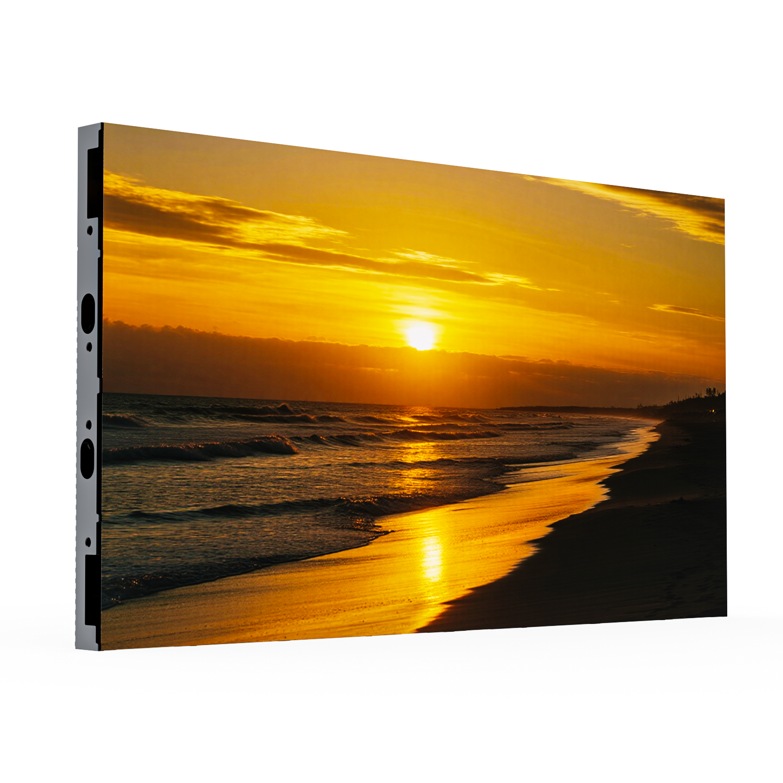 P0.9 COB Small Pixel Pitch LED Display Cabinet Weight 4kg Front Service