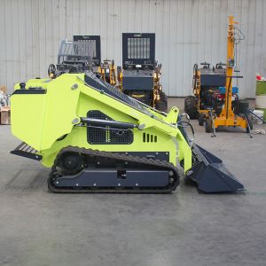CE EPA Diesel Track Bucket Front Attachment Mini Skid Steer Loader for Sale