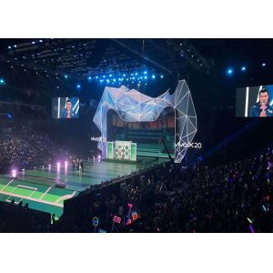 Outside Stage Rental Led Display Pixel Pitch P4.81mm With 80mm Thin Cabinet