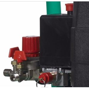 26KGS Single Piston Air Compressor 47mm 0.206m3 Min Black