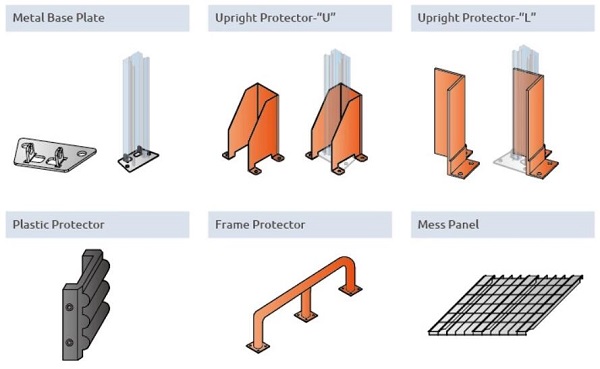 Heavy Duty 100% Accessibility Structural Pallet Rack for General Warehousing