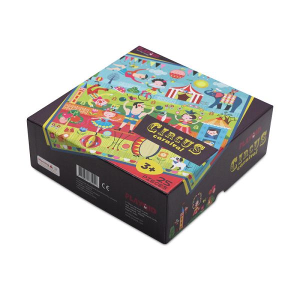 Quality Artpaper CMYK Printing Custom Printed Cardboard Boxes Puzzle Storage Box wholesale