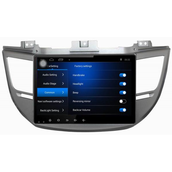 Ouchuangbo car gps nav audio BT android 8.1 for Hyundai Tucson 2015 support USB SWC 1080P Video radio touch screen