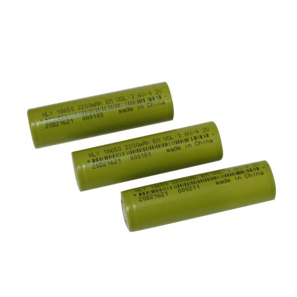 Quality FCC 18650 Rechargeable 2200mAh lithium Ion Battery High Discharge Rate wholesale