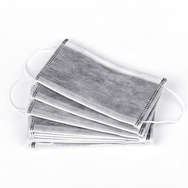 Quality Plain Shape Disposable Face Masks / Sanitary Earloop Procedure Masks wholesale