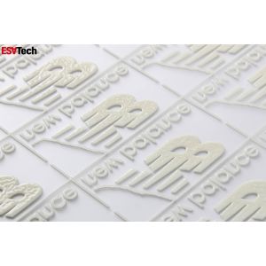 Molds Custom Silicone Heat Transfer Sticker Label For Bag Printed Raised Screen