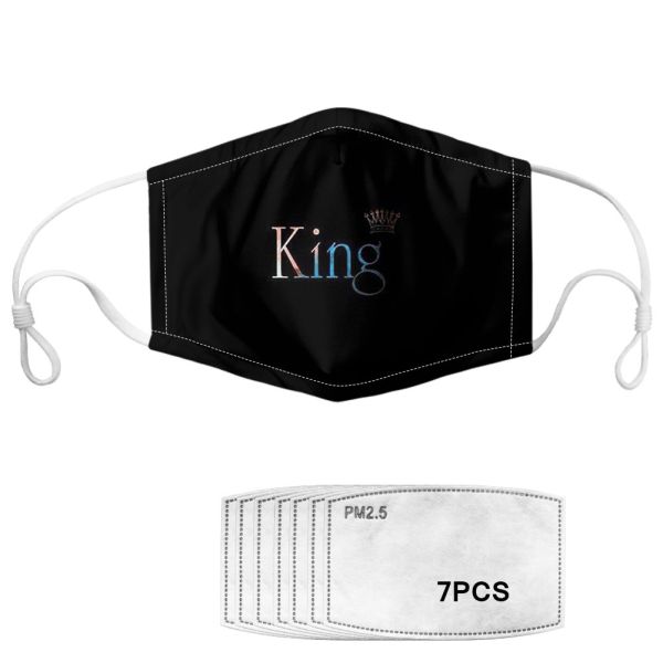 Quality Sensitive Skin 2 Layer Party Decorative Cloth Face Mask wholesale