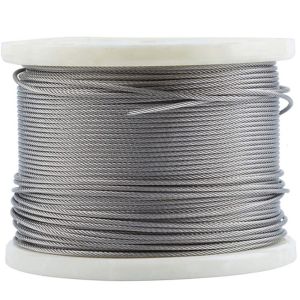 AiSi Standard High Tensile Strength Steel Cable 2mm 1x7/7x7 with Other Tolerance