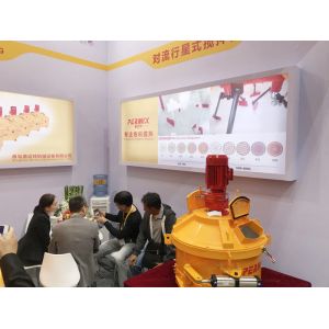 Orange Automatic Counter Current Mixer With One Side Scraper QTY 120 Kgs