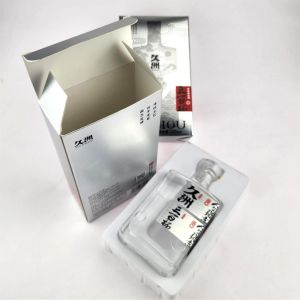 CMYK White Cardboard Wine Carrier Customzied Paper Packaging Boxes