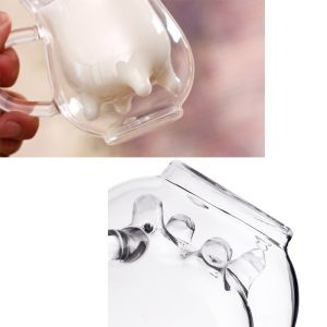 200ml Handmade Double Wall Borosilicate Glass Cup