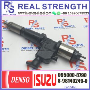 Genuine Common rail Diesel Fuel Injector 095000-8790 8-98140249-0 For IS-UZU