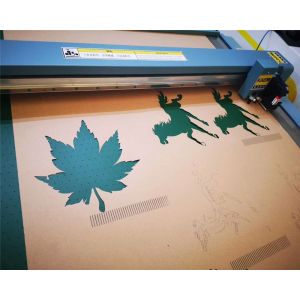 1509 Flatbed Inkjet Pattern Cutting Machine Plotter CAD Flatbed Garment Cutter