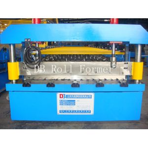 High Performance Corrugated Roll Forming Machine Driven by Chain in Hydraulic