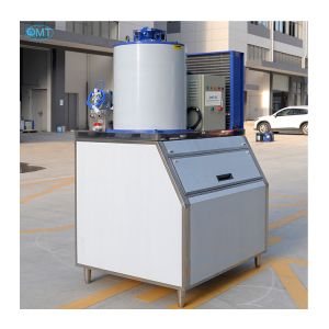 Cheap 4500KW Industrial Air Condensing 1 Ton Flake Ice Maker Machine for Supermarket and Automatic Ice Production in Supermarkets for sale