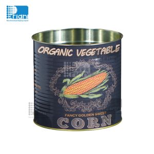 Metal Tinplate Candy Tin Box Round Gift Tin Cans Custom Printing