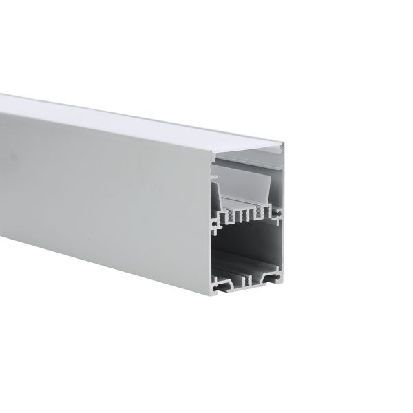Led aluminum profile heatsink with PC frosted cover for Driver In LED Aluminium Profile