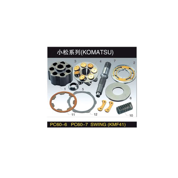 Quality PC60-7 Komatsu Swing Motor Parts with 10-Year Export Experience and Professional Engineer Solution for Hydraulic Pump Parts wholesale