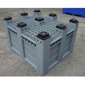 Best quality bulk container 1200*1000*760mm large plastic pallet box